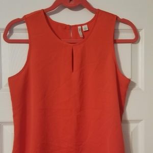 Womens Cato Orange Top Size S